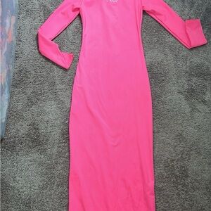 Milano med pink dress